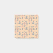 Spooky Halloween Post-it Notes - Zwart & Sinaasapp (Voorkant)