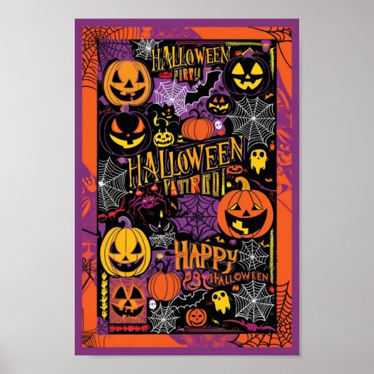 Spooky Halloween Poster (Voorkant)