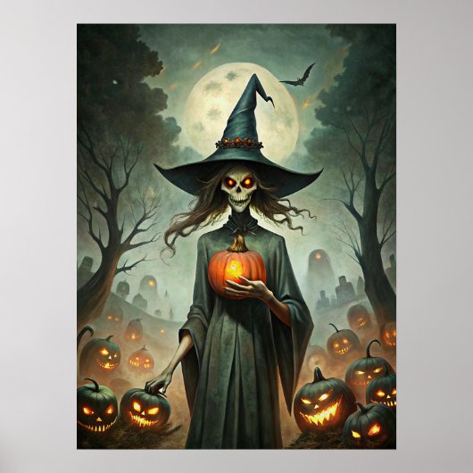 Spooky Halloween Poster (Voorkant)