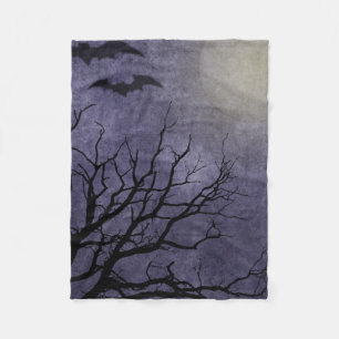 Spooky Halloween Prints Fleece Deken