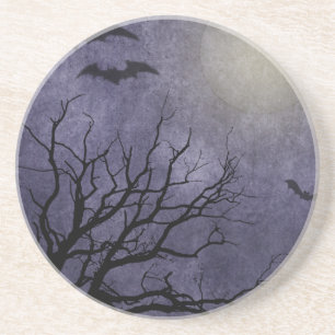 Spooky Halloween Prints Zandsteen Onderzetter