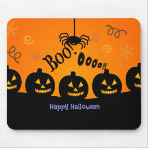 Spooky Halloween Pumpkins Jack-o-Lantern Muismat