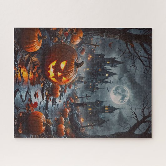 Spooky Halloween Puzzle (Horizontal)