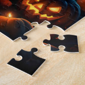 Spooky Halloween Puzzle Legpuzzel (Zijkant)