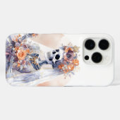 Spooky Halloween Skeleton Iphone Case (Achterkant (horizontaal))