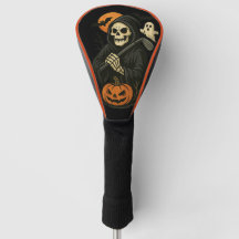 Spooky Halloween Skull Driver