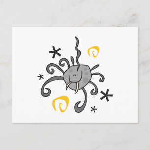 Spooky Halloween Spider Briefkaart