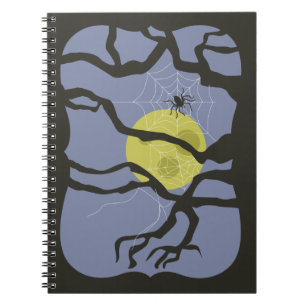 Spooky Halloween Spider Notitieboek