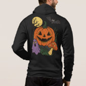 Spooky Halloween Sticker Hoodie (Achterkant)