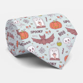 Spooky Halloween Stropdas (Opgerold)