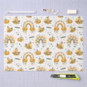 Spooky Halloween symbolen patroon Tissuepapier (Craft)