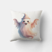 Spooky Halloween T-Shirt - Funny Ghost Kussen (Achterkant)