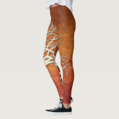 Spooky Halloween Tree Leggings (Links)