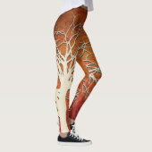 Spooky Halloween Tree Leggings (Rechts)