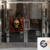 Spooky Halloween venster Cling Raamsticker (Kantoordeur)