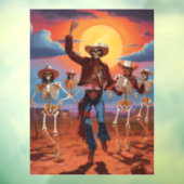 Spooky Halloween venster Cling Raamsticker (Vel 3)