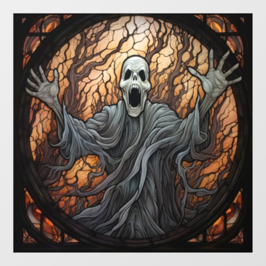 Spooky Halloween venster Cling Raamsticker (Vel)