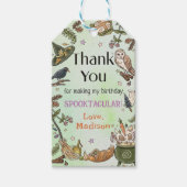 Spooky Halloween Verjaardag Bedankt Gift Labels Cadeaulabel (Voorkant)