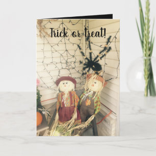 Spooky Halloween Wenskaart Kaart