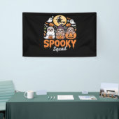 Spooky Halloween Witch Funny Horror Sloths Essenti Spandoek (Beurs)