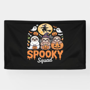 Spooky Halloween Witch Funny Horror Sloths Essenti Spandoek