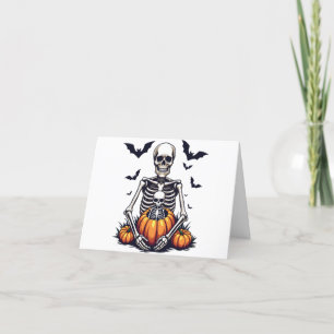 Spooky Halloween Zwanger Skelet Zwangerschap Aankondiging