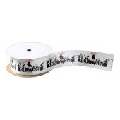 Spooky Happy Halloween Black-ontwerp Lint (Spoel)
