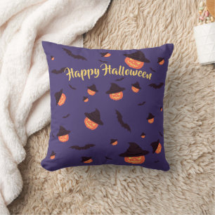 Spooky "Happy Halloween" Sierkussen - Halloween