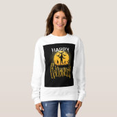 Spooky Happy Halloween Sweatshirt (Voorkant volledig)