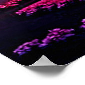 Spooky Haunted House at Dusk Design Poster (Hoek)