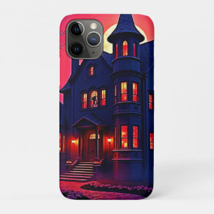 Spooky Haunted House bij Dusk Design iPhone 11 Pro Hoesje