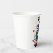 Spooky Haunted House Papieren Bekers (Rechts)