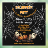 🎃 Spooky Haunted House Window Cling 👻🕷️ Raamsticker (Vel 3)