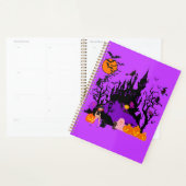 Spooky heksen kasteelfeest planner (Display)