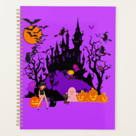 Spooky heksen kasteelfeest planner
