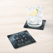 Spooky House met Ghost Onderzetter (Insitu)