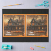 Spooky House Pompoen Halloween Collectie Tissuepapier (Craft)