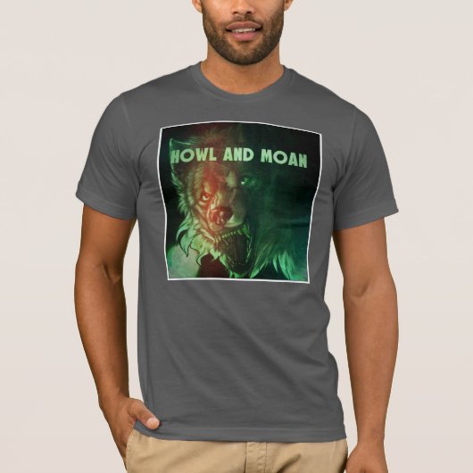 Spooky Howl en Moan T-shirt (Voorkant)