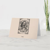 Spooky Human Skull Thunder_Cove Bedankkaart (Achterkant)