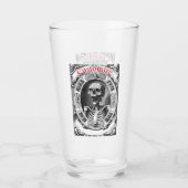 Spooky Human Skull Thunder_Cove Glas (Voorkant)