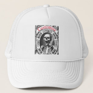 Spooky Human Skull Thunder_Cove Trucker Pet