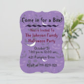 Spooky Invitation Kaart (Staand voorkant)