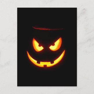 Spooky Jack O Lantern Briefkaart
