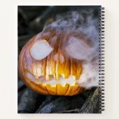 Spooky Jack-o-lantern Notitieboek (Achterkant)