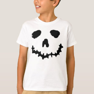 Spooky Jack-o-lantern Pumpkin Face Sweater T-shirt