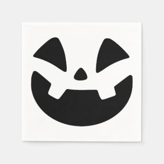 Spooky Jack-o'-Lantern Silhouette Halloween Mok Servet