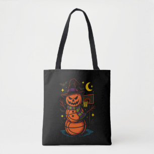 Spooky Jack van Lantern Basketball Player Coach Fa Draagtas