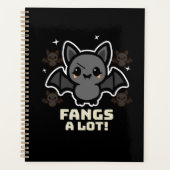 Spooky Kawaii Bat Halloween Planner (Voorkant)