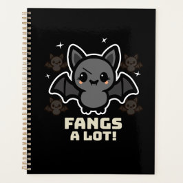 Spooky Kawaii Bat Halloween Planner