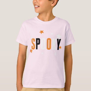 SPOOKY Kinder Halloween Cute Shirt